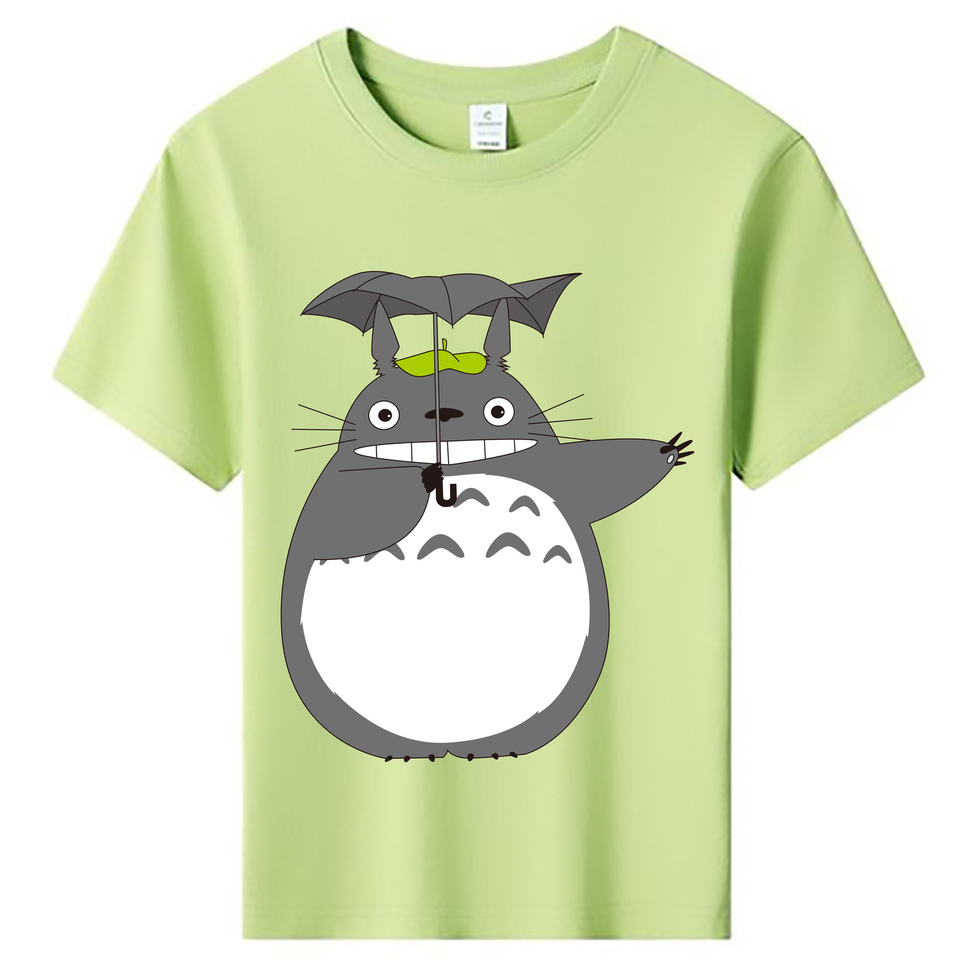（画像用） となりのトトロ 草壁メイ 草壁サツキ My Neighbor Totoro Satsuki Kusakabe Mei Kusakabe 綿100％キッズTシャツ（フロントプリント）